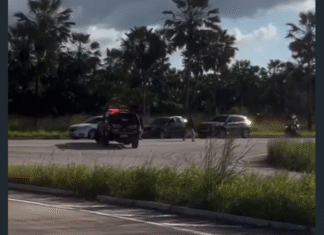 Motociclista fura blitz da PRF em alta velocidade na BR-222, em Caucaia