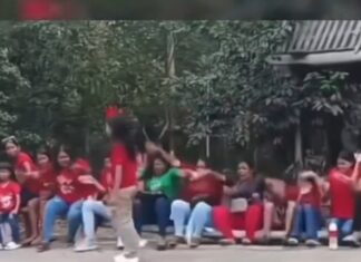 Menina rouba a cena em desfile com gesto carinhoso, mas arquibancada desaba e momento vira viral