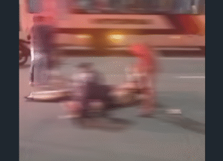 Colisão entre motocicletas deixa pedestre ferido na BR-222, em Caucaia
