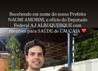 Em vídeo, Deuzinho Filho anuncia mais de R$ 1 milhão para a saúde de Caucaia
