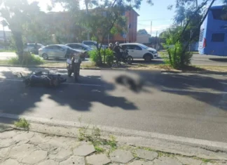 Motociclista morre em grave acidente na Avenida Mister Hull, em Fortaleza