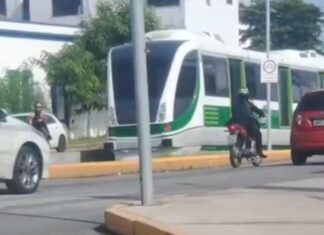 Ciclista morre atropelado por VLT em Sobral enquanto tentava atravessar linha férrea