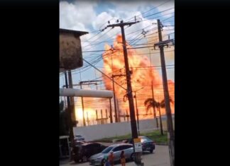 Explosão em subestação causa susto na UFC; fumaça intensa mobiliza Bombeiros no Campus do Pici