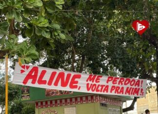 Pedido de perdão misterioso em faixa viraliza às vésperas do Dia dos Namorados em Tianguá