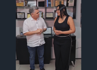 Deuzinho Filho anuncia novos recursos para a saúde de Caucaia ao lado da deputada Dayany Bittencourt