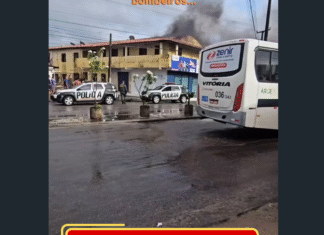 Incêndio atinge residência no bairro Nova Metrópole, em Caucaia