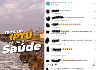 Vídeo institucional da Prefeitura de Caucaia sobre “avanços” nos primeiros seis meses de gestão é alvo de críticas nas redes sociais
