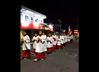 Parque Potira celebra Corpus Christi com procissão e momento de fé