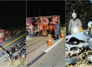 Crateús de Luto: Tragédia na CE-187 Mata Seis Membros de Uma Mesma Família e Comove a Cidade