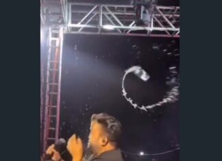 Cantor da banda Malla 100 Alça é atingido por lata durante show em Luciara (MT) e perdoa agressor