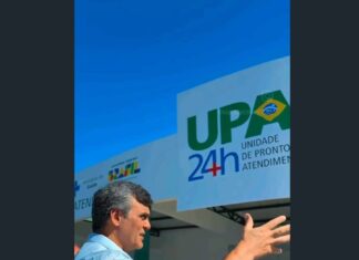 Em meio à crise na saúde, prefeito de Caucaia visita UPA antes de viagem ao exterior e tenta melhorar imagem pública