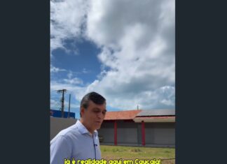 Prefeito celebra placas solares em escolas, mas evita falar sobre a falta de professores no primeiro semestre em Caucaia