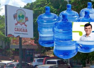 Em meio a contingenciamento de gastos, Prefeitura de Caucaia destina mais de R$ 160 mil à compra de água mineral