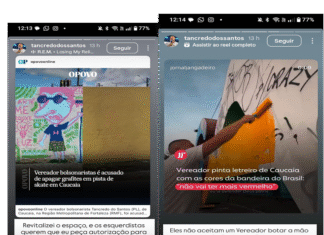 A imprensa no alvo – Vereador bolsonarista Tancredo dos Santos volta a atacar jornalistas após polêmica com grafite no Nova Metrópole
