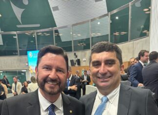 Vereador Silvio Nascimento declara apoio a Romeu Aldigueri em pré-campanha para deputado federal em 2026