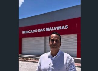 Ex-prefeito Vitor Valim cobra entrega do Mercado das Malvinas e critica demora da gestão Naumi Amorim