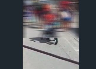 Colisão entre motocicletas é registrada no bairro Marechal Rondon neste domingo