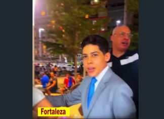 “Pastor Mirim” é reconhecido na Beira Mar de Fortaleza e vídeo viraliza nas redes sociais