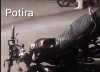 Colisão entre carro e motocicleta deixa feridos leves no Parque Potira