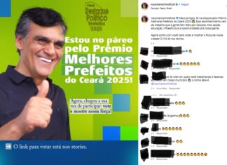 Em meio ao caos na saúde, educação e infraestrutura, prefeito de Caucaia anuncia que concorre a prêmio de “destaque político”