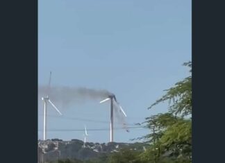 Incêndio em parque eólico de Aracati gera apreensão na região