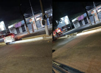 Acidente entre dois veículos deixa carro capotado em cruzamento de Icaraí