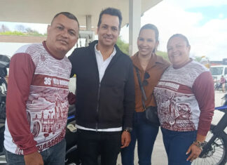 Ex-prefeito de Caucaia, Vitor Valim, participa da 39ª Motoromaria rumo a Canindé