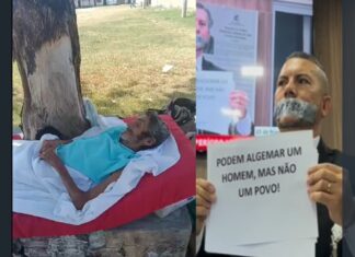 Mais um capítulo da saga do vereador TikTok: parlamentar silencia diante de idoso abandonado em campo com acesso venoso após alta médica