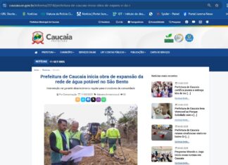 Prefeitura de Caucaia divulga obra estadual como se fosse de responsabilidade municipal