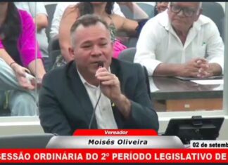 Vereador Noises Oliveira questiona contrato de locação de unidade de saúde em Caucaia