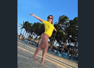 Gabriela Spanic, a eterna Paola Bracho, curte dias de descanso em Fortaleza