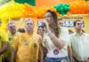 Erika Amorim anuncia reforma de quadra em meio à crise moral do governo Naumi em Caucaia