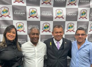 Raimundo dos Ônibus toma posse como vereador de Caucaia após licenciamento de Nega do Vanderlan