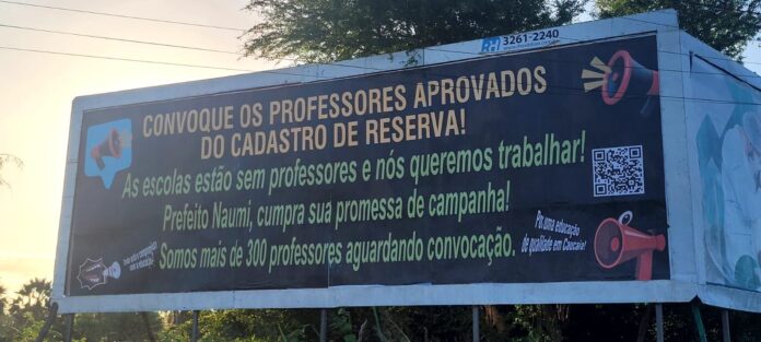 Manifestação dos professores - Crédito Jeny Sousa