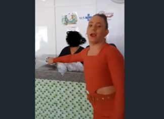 Jovem doa água e copos ao Hospital Abelardo Gadelha enquanto Prefeitura gasta mais de R$ 1 milhão em coffee break