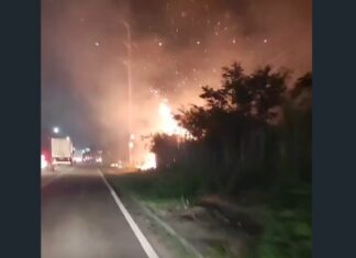 Incêndio atinge terreno no Cidade Jardim 5 e mobiliza Bombeiros e PM em Fortaleza