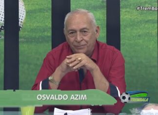 Morre aos 82 anos o jornalista e ex-presidente do Fortaleza, Osvaldo Azim