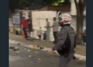 Policial militar é agredido por motociclistas durante “rolezinho” no Jardim Detroit, em São Bernardo do Campo