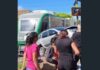 Colisão entre metrô do Cariri e carro é registrada em Juazeiro do Norte