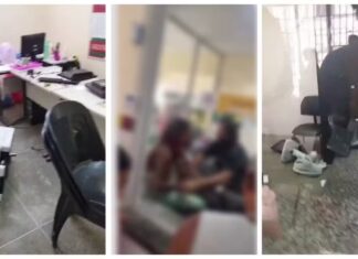 MULHER QUEBRA EQUIPAMENTOS EM POSTO DE SAÚDE NO BOM JARDIM, EM FORTALEZA