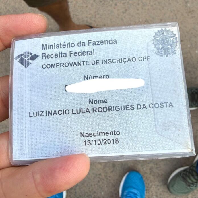 Em Igarapé-Miri, morador homenageia Lula e registra neto com nome do presidenteNa Vila Maiauatá,