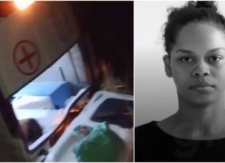 Ambulância de Itapajé cai em ribanceira na BR-222, em Caucaia, e puérpera morre