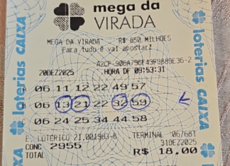 Bolsonaro faz a quadra da Mega da Virada com o número 13 em aposta realizada por irmão