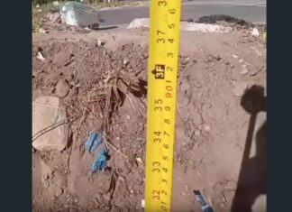 Buraco profundo deixado após retirada de lixo gera risco e revolta moradores em Caucaia