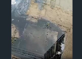 Moradora denuncia transtornos e alagamentos após obra no Conjunto Metropolitano