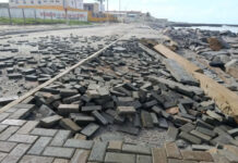 Avanço do mar e abandono agravam situação da Avenida Litorânea em Caucaia