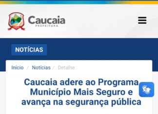 Caucaia anuncia adesão a programa de segurança, mas não aparece entre cidades que assinaram termo oficial