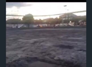 Reforma da Areninha do Poeirão vira alvo de críticas após moradores denunciarem obra parada em Caucaia