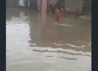 Moradora denuncia alagamento após chuva fraca no Parque São Gerardo e cobra ações da Prefeitura de Caucaia