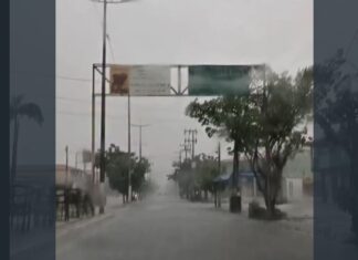 Alagamento na Avenida Contorno Leste continua causando transtornos no bairro Nova Metrópole, em Caucaia